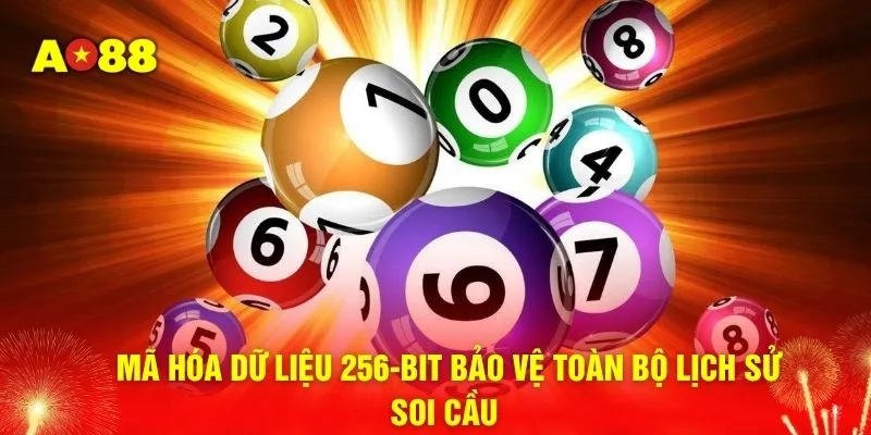 Mã hóa dữ liệu 256-bit bảo vệ toàn bộ lịch sử soi cầu